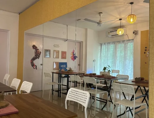 Workshop Spaces in Kodambakkam Chennai with Wall Mirrors