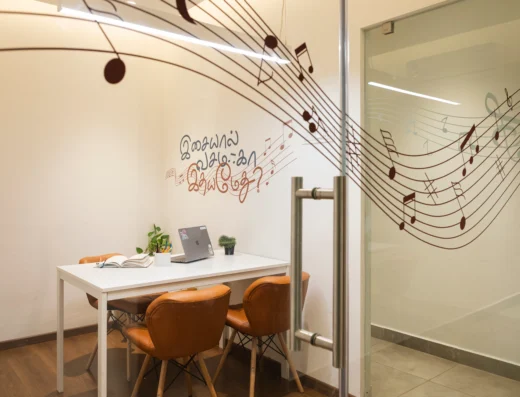 3 seater Meeting room in Mylapore, Chennai for meetings
