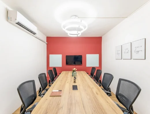 Meeting Room and Podcast Space in Teynampet Chennai for team discussions and interviews